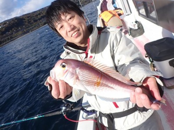 カワハギ・アマダイリレーで。カワハギはまったく。アマダイは顔を見ることができました。サムネイル